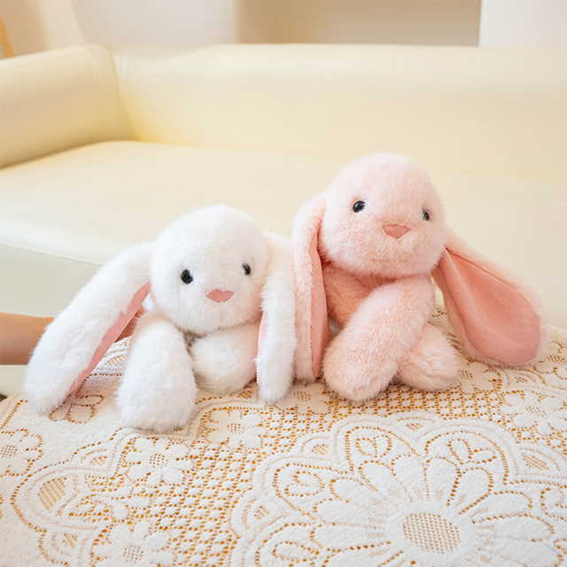 Picture of Personalized Bunny Plush Toy – Personalized Name Embroidery on Ears – Soft Comfort Stuffed Animal Gift for Baby, Kids & Special Occasions