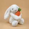 Picture of Personalized Bunny Plush Toy – Personalized Name Embroidery on Ear – Cute Carrot Rabbit Stuffed Animal Gift