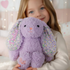 Picture of Personalized Bunny Plush Toy - Personalized Name Embroidery on Ears - Cute Bunny Plush Doll Comforting Doll