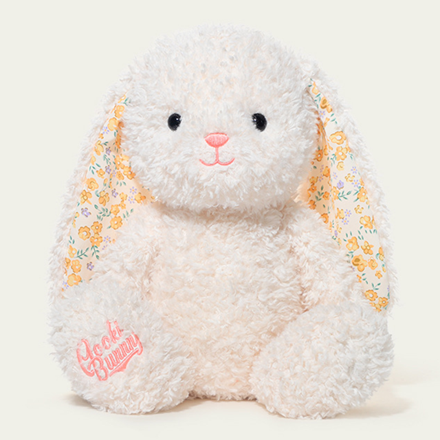 Picture of Personalized Bunny Plush Toy - Personalized Name Embroidery on Ears - Cute Bunny Plush Doll Comforting Doll