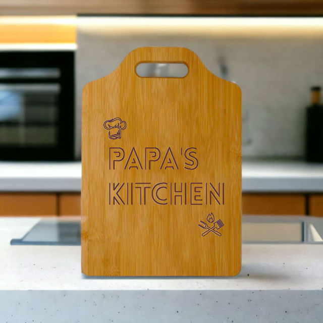 Picture of Personalized Cutting Board with Custom Text - Personalized Cutting Board for Lovely Person - Anniversary Gift