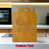 Picture of Personalized Cutting Board with Custom Text - Personalized Cutting Board for Lovely Person - Anniversary Gift