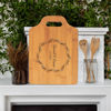 Picture of Personalized Couple Names and Date Cutting Board - Personalized Cutting Board for Girlfriends and Boyfriends - Best Anniversary Gift