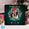 Picture of Custom Christmas Music Photo Fridge Magnet - Spotify Plaque Magnet - Music Fridge Magnet - Bluetooth Supported