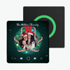 Picture of Custom Christmas Music Photo Fridge Magnet - Spotify Plaque Magnet - Music Fridge Magnet - Bluetooth Supported