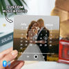 Picture of Customized Music Fridge Magnet - Personalised Spotify Plaque Magnet with Photo - Music Fridge Magnet with Calendar