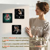 Picture of Valentine's day Custom Fridge Magnet with Photo - Personalised Spotify Plaque Magnet - Fridge Magnet with Calendar