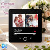 Picture of Customized Music Fridge Magnet - Personalised Spotify Plaque Magnet - Music Fridge Magnet with Photos and song