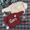 Picture of Personalised Baby and Toddler Embroidered Sweaters - Custom Name Embroidered Sweaters - Custom Knitted Christmas Sweaters
