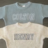 Picture of Personalized Embroidered Name Sweater for Kids - Custom Knitted Embroidery Sweater for Toddlers & Baby