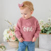 Picture of Personalized Embroidered First Birthday Sweater - Custom Embroidery Sweaters for Kids