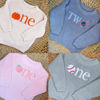 Picture of Personalized Embroidered First Birthday Sweater - Custom Embroidery Sweaters for Kids