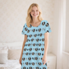 Picture of Personalized Photo Nightdress – Personalized Face Sleepwear - Paw Nightdress