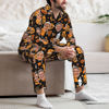 Picture of Personalized Pajamas - Halloween Themed Custom Pajamas - Personalized Face Long Sleeve Pajama Set - Pumpkin Face Theme