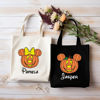 Picture of Custom Halloween Trick or Treat Bag | Personalised Halloween Canvas Bag with Name