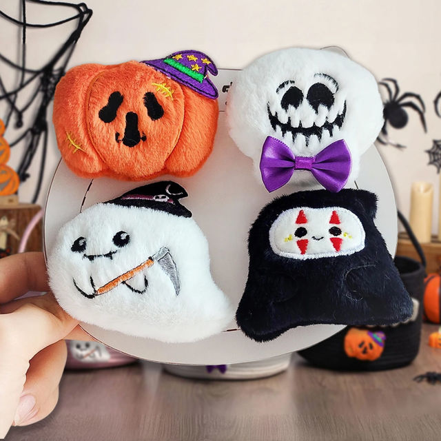 Picture of Custom Embroidered Halloween Candy Basket - Trick or Treat Basket - Halloween Basket for Kid