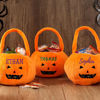Picture of Custom Embroidered Halloween Candy Basket - Trick or Treat Baskets - Halloween Basket for Children
