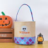 Picture of Trick or Treat Basket - Custom Embroidered Halloween Candy Basket - Halloween Basket for Children