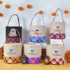 Picture of Trick or Treat Basket - Custom Embroidered Halloween Candy Basket - Halloween Basket for Children