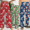 Picture of Custom Christmas Pajama Pants - Personalized Pajama bottoms with Faces and Patterns
