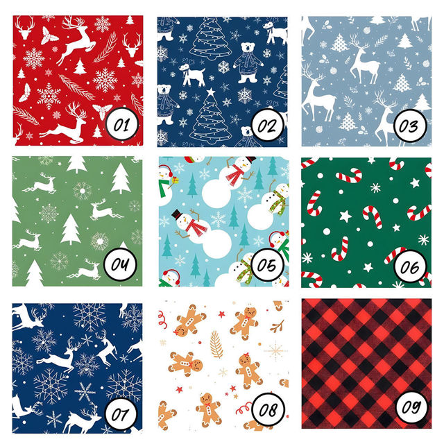 Picture of Custom Christmas Pajama Pants - Personalized Pajama bottoms with Faces and Patterns