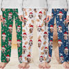 Picture of Custom Christmas Pajama Pants - Personalized Pajama bottoms with Faces and Patterns
