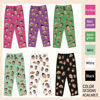 Picture of Custom Multi-avatar Pajama Pants - Personalized Pajama bottoms with Face