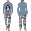Picture of Custom Pajama Sets - Personalised Long Sleeve Pajama with Faces and Name