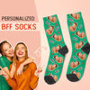 Picture of Custom Best Friends Socks - Personalized Christmas Gift for Friends