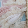 Picture of Personalized Embroidered Baby Blanket - Custom Embroidered Baby Blanket - Custom Waffle Tassel Blanket