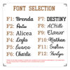Picture of Personalised Embroidered Blanket - Custom Name Jacquard Knit Pom Pom Blanket - Pom Pom and Sherpa Fleece Backing