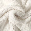 Picture of Personalised Embroidered Blanket - Custom Name Jacquard Knit Pom Pom Blanket - Pom Pom and Sherpa Fleece Backing