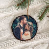 Picture of Personalised Wood Christmas Tree Ornament with Photo -  Family Christmas Ornament - Christmas Decor