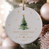 Picture of First Christmas Together - Personalised Ceramics Christmas Ornaments
