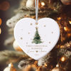 Picture of First Christmas Together - Personalised Ceramics Christmas Ornaments