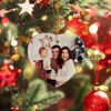 Picture of Photo Ceramics Christmas Ornaments - Personalised Family Christmas Tree Decor