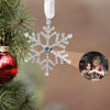 Picture of Personalized Photo Projection Crystal Christmas Ornaments - Best Christmas Gift