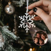 Picture of Personalized Photo Projection Crystal Christmas Ornaments - Best Christmas Gift