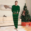 Picture of Family Christmas Pajama Sets - Happy Santa Long Sleeve Pajamas - Best Family Gift Christmas