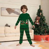 Picture of Family Christmas Pajama Sets - Happy Santa Long Sleeve Pajamas - Best Family Gift Christmas