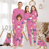 Picture of Family Christmas Pajama Sets - Happy Snowmen Long Sleeves Pajamas - Best Family Gift Christmas