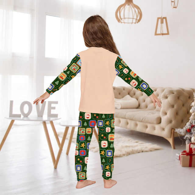 Picture of Family Christmas Pajama Sets - Long Sleeve Pajamas with Christmas Tree - Best Family Gift Christmas