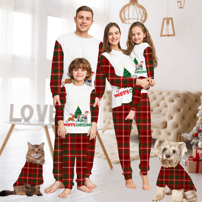 Picture of Family Christmas Pajama Sets - Long Sleeves Pajamas - Best Family Gift for Christmas