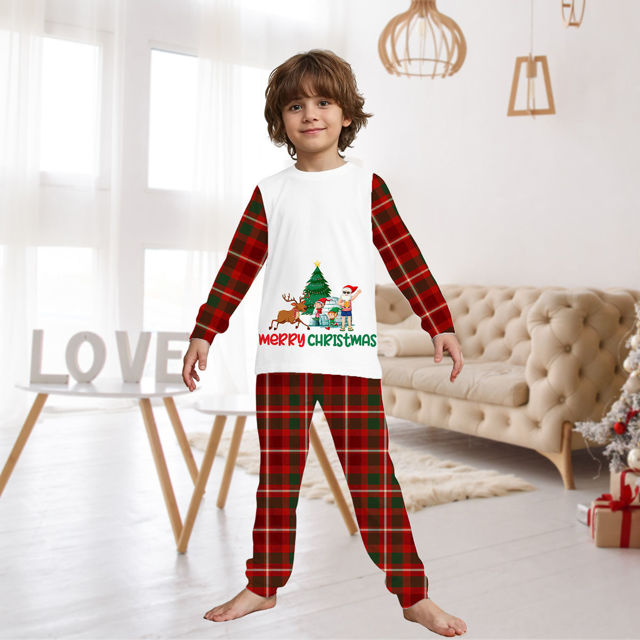 Picture of Family Christmas Pajama Sets - Long Sleeves Pajamas - Best Family Gift for Christmas