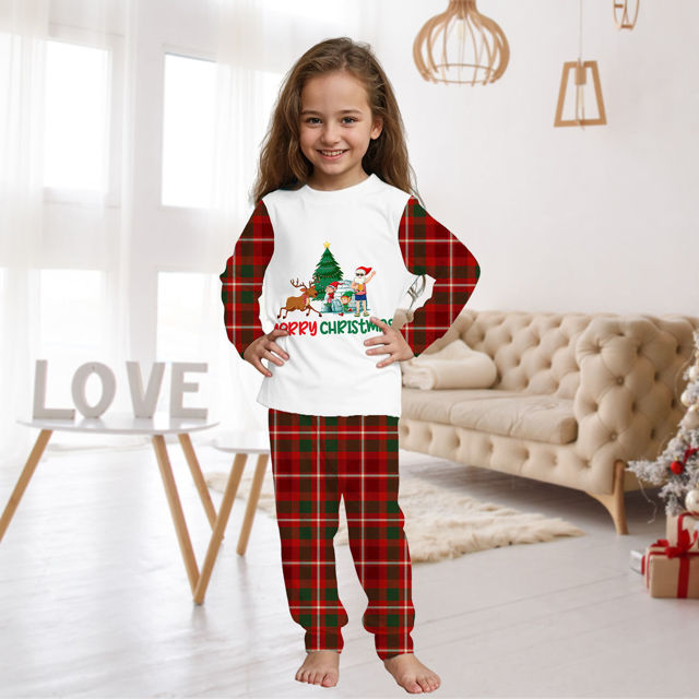Picture of Family Christmas Pajama Sets - Long Sleeves Pajamas - Best Family Gift for Christmas