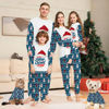 Picture of Family Christmas Pajama Sets - Long Sleeves Pajamas with Santa Hat - Best Family Gift for Christmas
