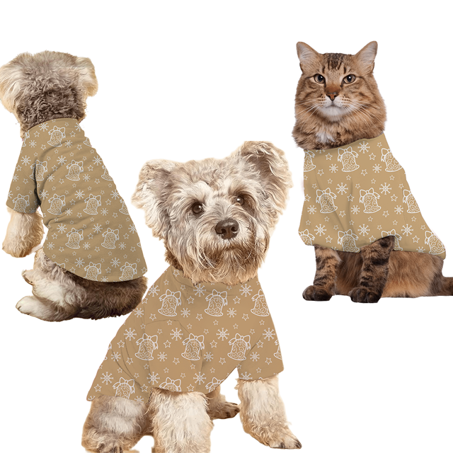 Picture of Family Christmas Pajamas Set -  Christmas Tree and Snowflake Print Pajamas