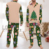 Picture of Family Christmas Pajama Sets - Christmas Pattern Long Sleeves Pajamas - Christmas Gift for Loved One