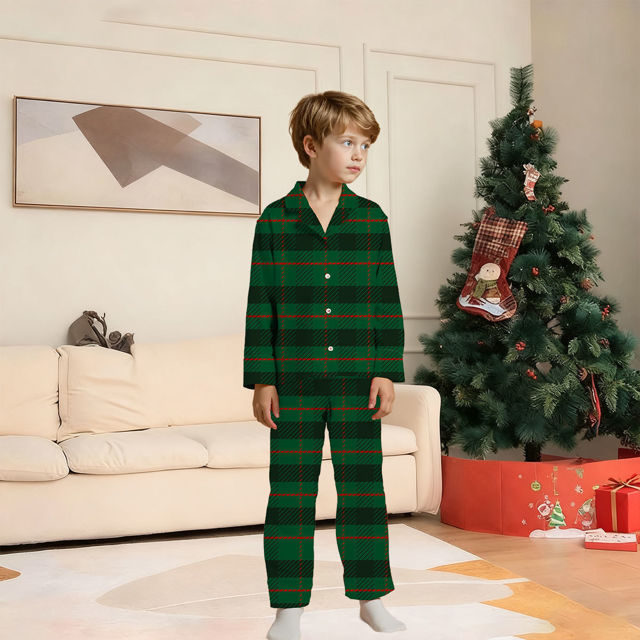 Picture of Christmas Family Pajama Sets - Unisex Long Sleeves Pajamas - Christmas Gift for Loved One