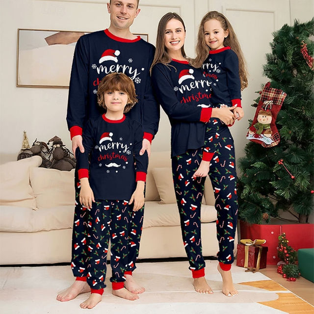 Picture of Family Christmas Pajama Sets - Long Sleeves Pajamas - Best Family Gift for Christmas